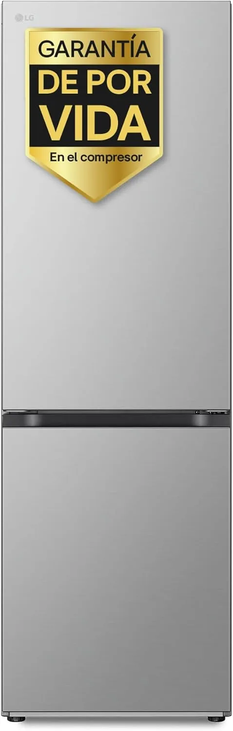 LG GBV3100CSW - Frigorífico Combi, Nevera 2 Puertas, Door Cooling+, Clasificación C, Capacidad de 374 L, Serie 300, 1.86 m, Blan