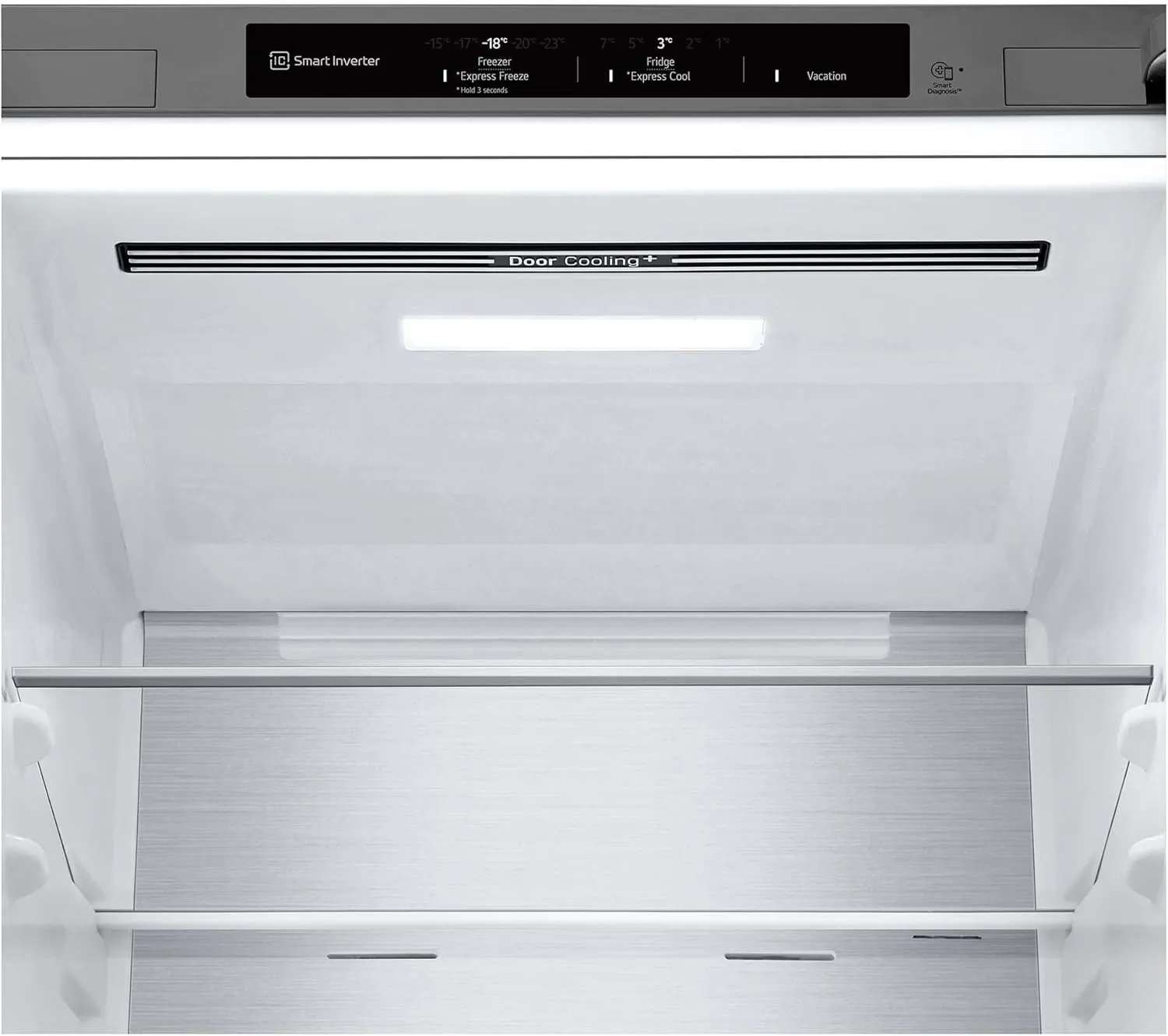 LG GBV3100CSW - Frigorífico Combi, Nevera 2 Puertas, Door Cooling+, Clasificación C, Capacidad de 374 L, Serie 300, 1.86 m, Blan